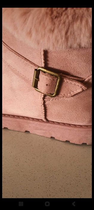 Botas Pelinho Rosas