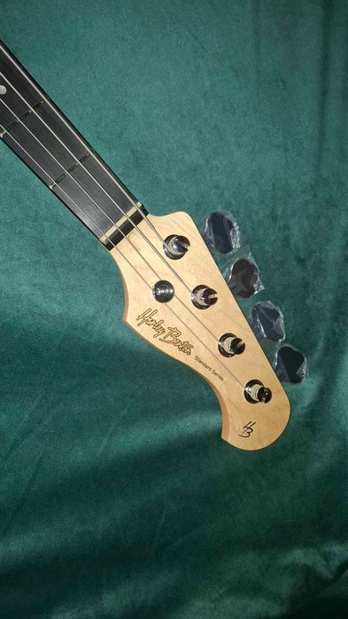 Gitara Basowa Harley Benton Precision Bass PB-20 Piano Black Standard