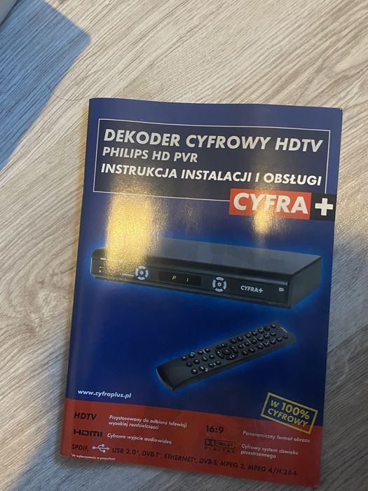 Dekoder cyfrowy  philips PVR HD