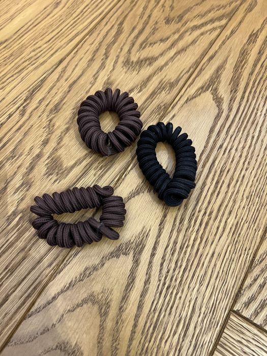 Gumki do włosów sprężynki materiałowe do grubych długich włosów