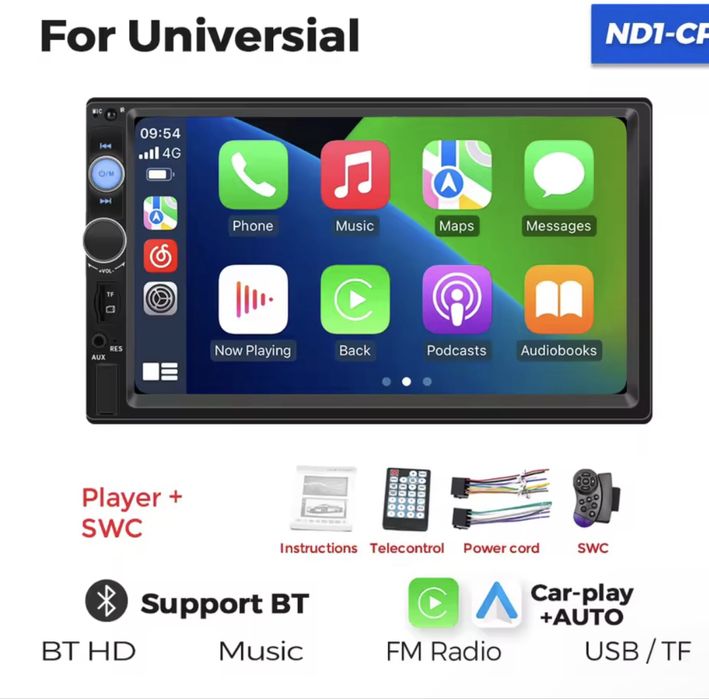 Vendo radio 2 din empecável, esta novinho