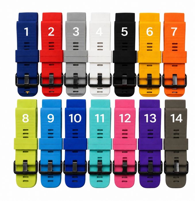 Ремінці  силіконові Quick Fit, нейлонові, для годинників  Garmin.
