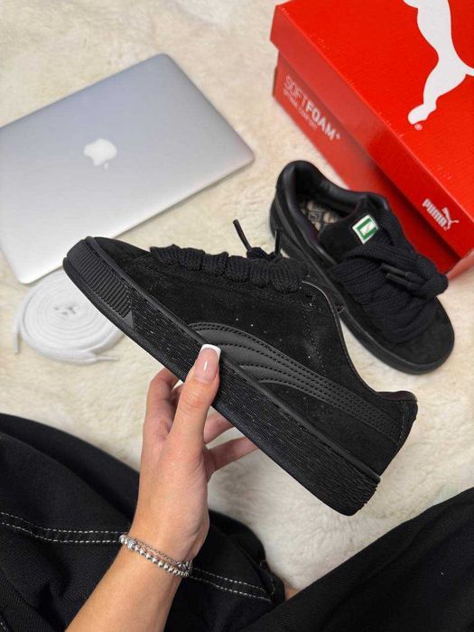SALE! Puma Suede XL Black 36 37 38 39 40 пума