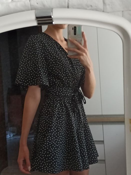 Жіночий літній костюм, топ та спідниця-шорти xs-s