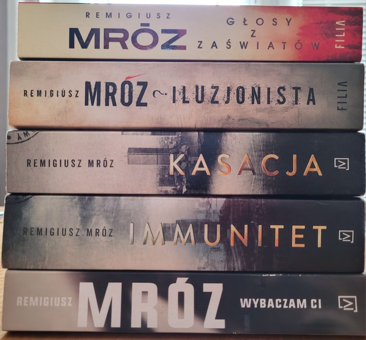 Książki Remigiusz Mróz