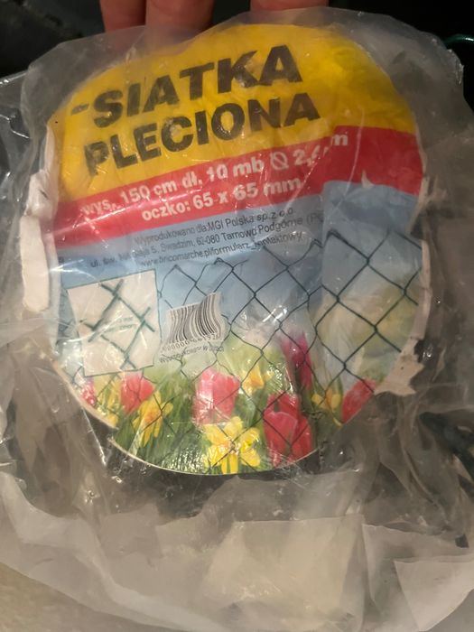 Siatka pleciona ogrodzeniowa