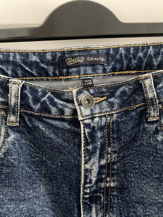 Niebieskie jeansy rozm.40 stan idealny jak nowe