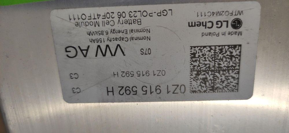 Magazyn energii bank LG 12S2p 6.85KWH 44V 48V  fotowoltaika id3 8s3p