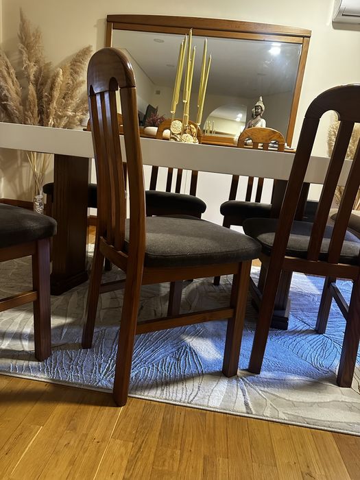 6 cadeiras de mesa