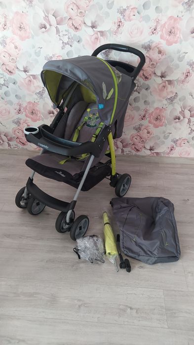 Spacerówka Baby Design WALKER LITE + akcesoria