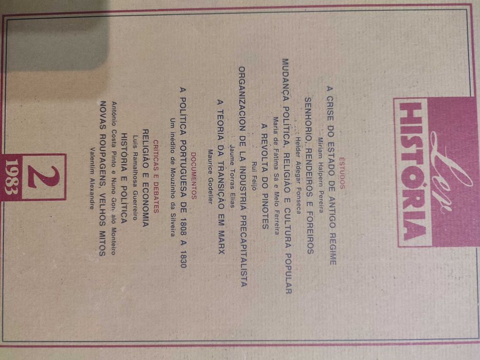 5 Publicações Ler História