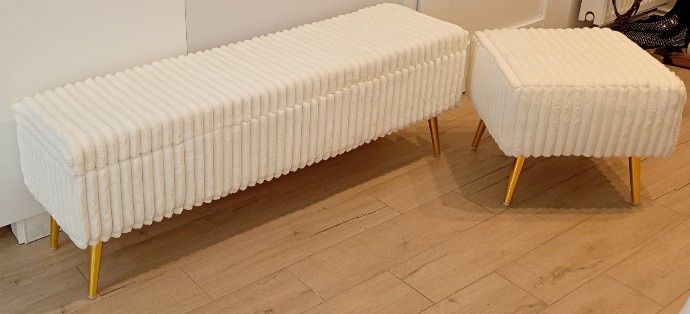 Siedzisko pufa komplet.