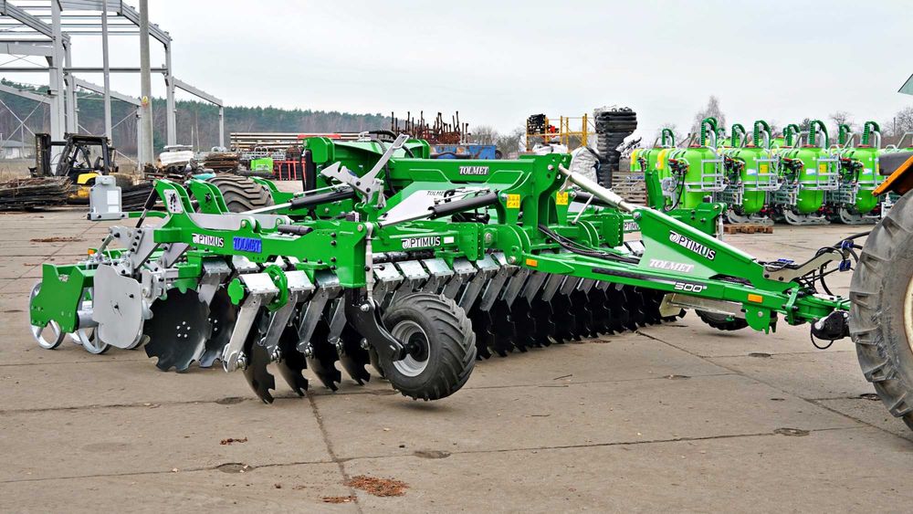 Brona talerzowa TOLMET OPTIMUS Półzawieszana tandem raty Dostawa