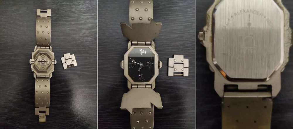 Swatch + Breitling + Ferrari + Hi-Tek (em separado)