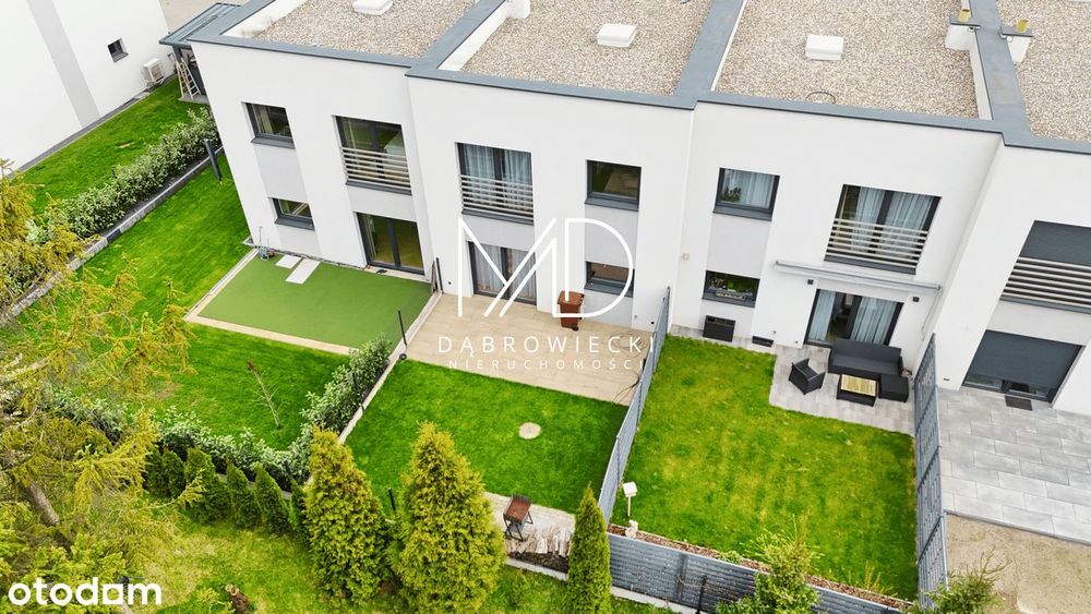 Nowoczesny Dom Szeregowy -116 m², Ogródek, Pompa Ciepła, Klimatyzacja