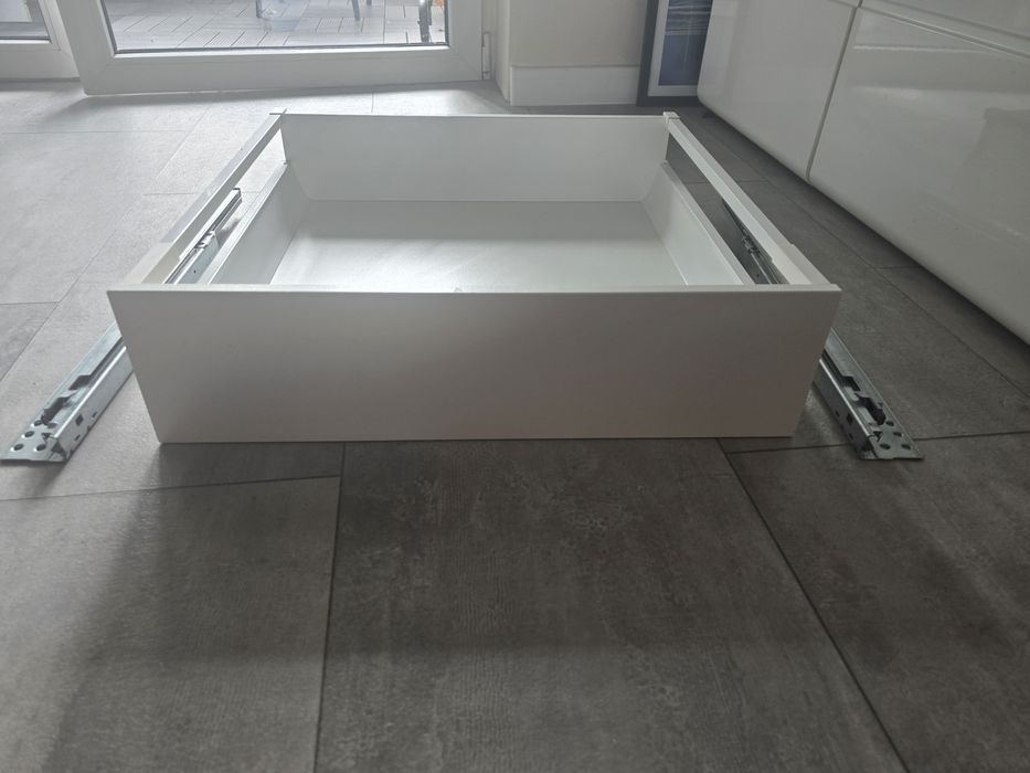 Szuflady wewnętrzne i wysuwany blat do kuchni Ikea Metod 2 szt