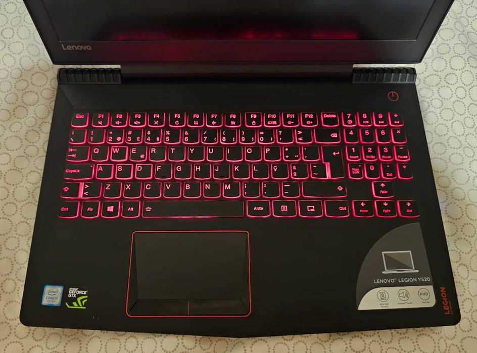 Lenovo Legion Y520 Gaming | GTX 1050Ti | i5 7ª Geração | Bom Estado