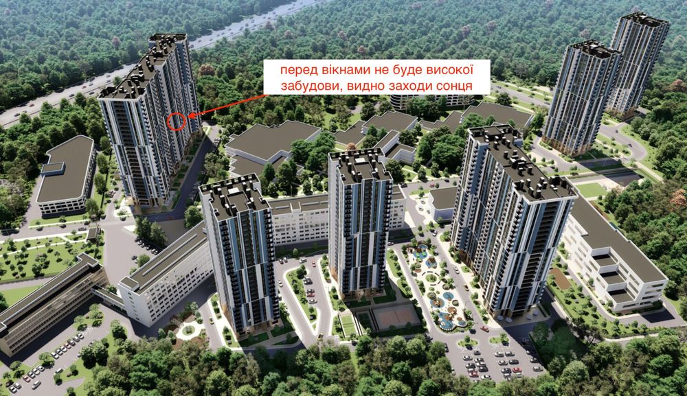 ‼️Без комісії, 1к Авеню 42, біля метро Теремки, ТРЦ Республіка