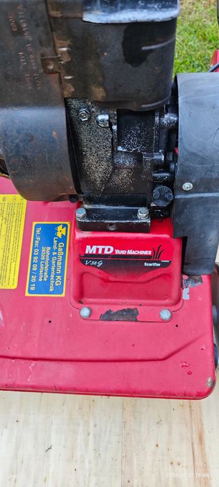 Wertykulator MTD z silnikiem 3,5HP Briggs Stratton