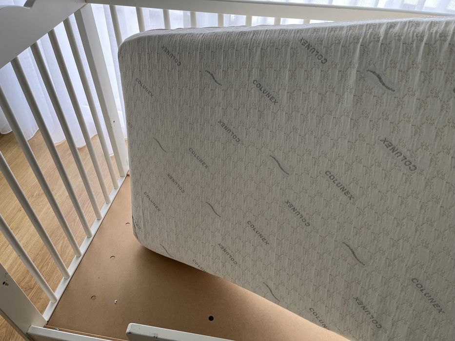 Berco de madeira IKEA - com colchão colunex