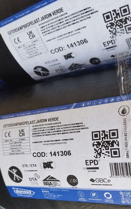 Tela Betuminosa Danosa Esterdan Plus 50 GP Elastómero