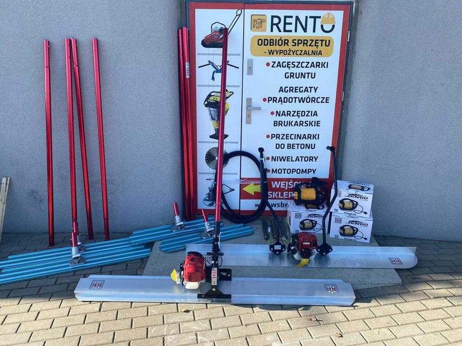 Ręczna Paca Oscylująca Enar BLUE GLIDER BG 1200 Listwa do betonu