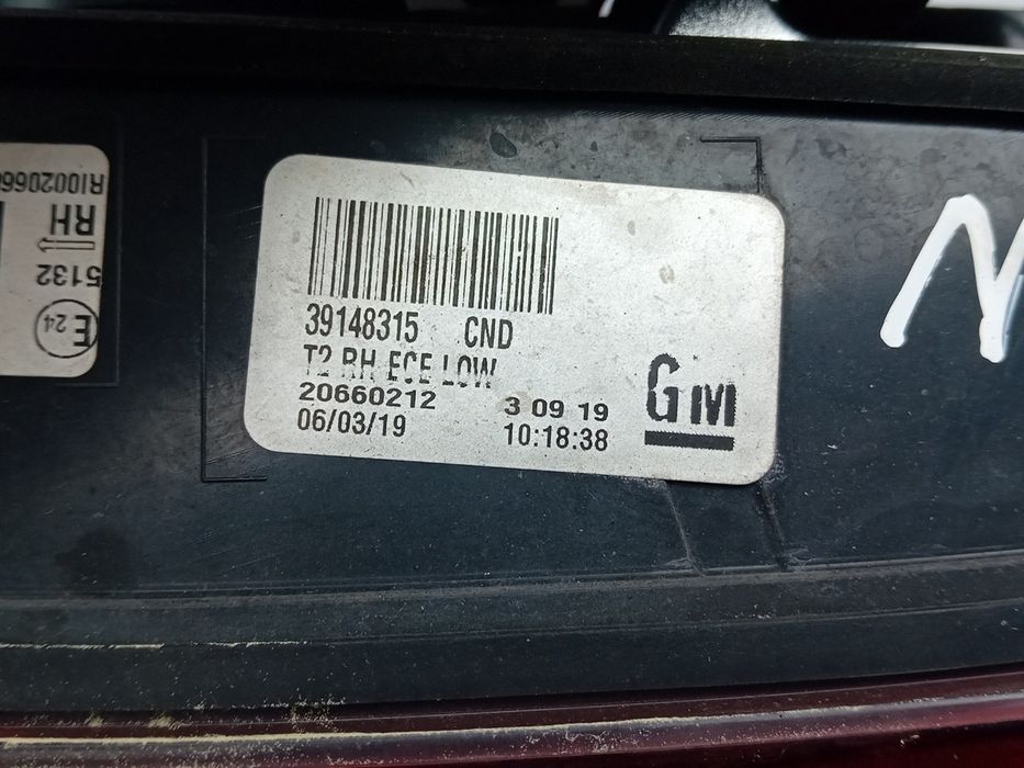 Farolim da mala direito OPEL Insignia B Grand Sport (Z18)