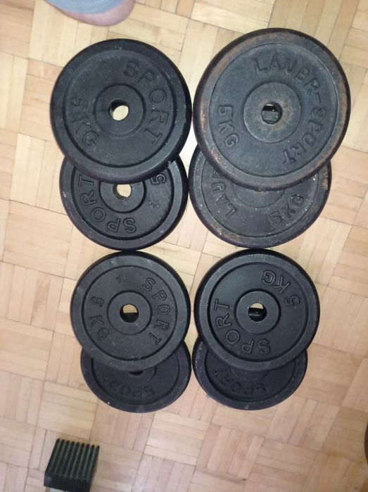 Obciążenie żeliwne 5kg i 10 kg