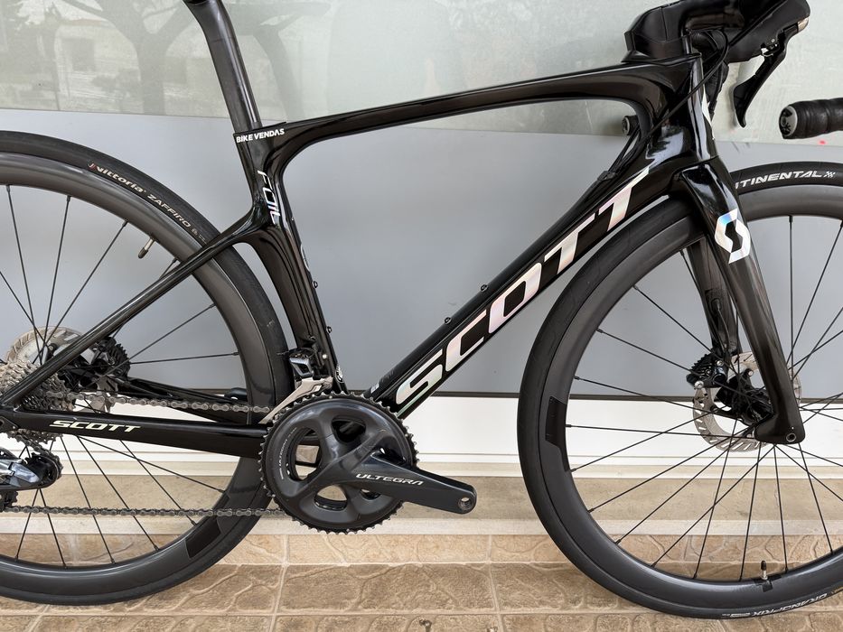 Bicicleta Scott Foil XS - Rodas em carbono