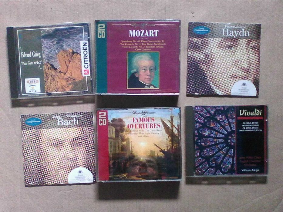 lote cds música clássica, ópera, erudita