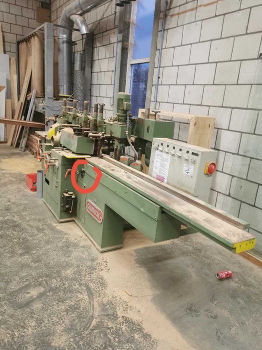 Продається деревообробний станок чотирьохсторонній