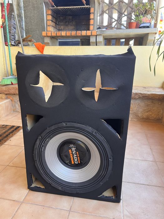 Caixa Subwoofer Selenium Tornado 15 polegadas