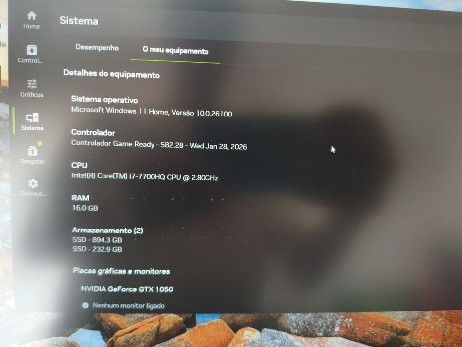 HP omen I7 GTX 1050
