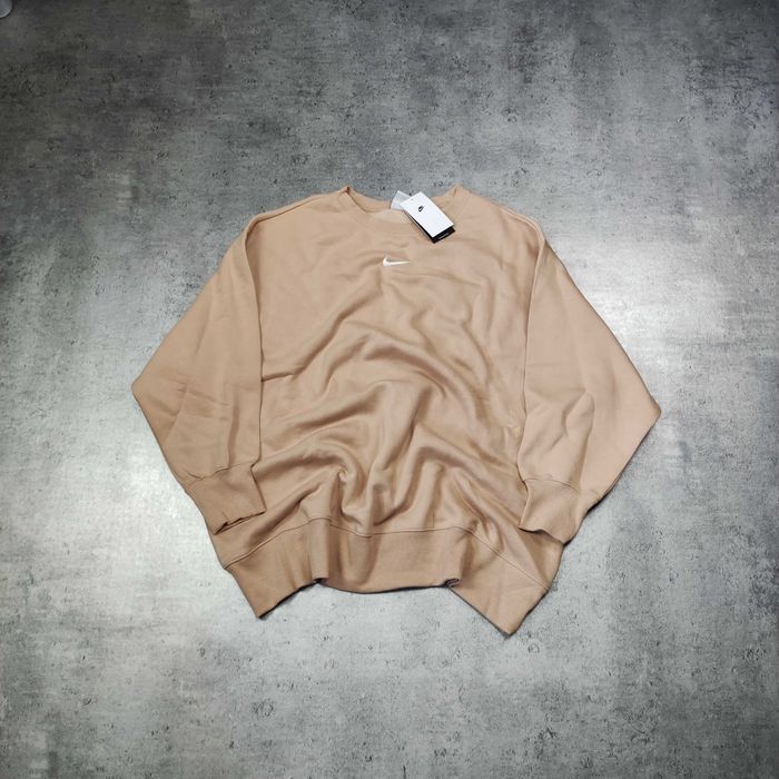 MĘSKA/Uniwersalna Bluza Nike DUŻA +Size 3X Beżowa NOWA 3XL Bawełna