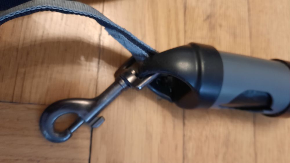 Smycz szelki  z woreczkami i szeklą dla psa,szelki dla psa i kota,ring