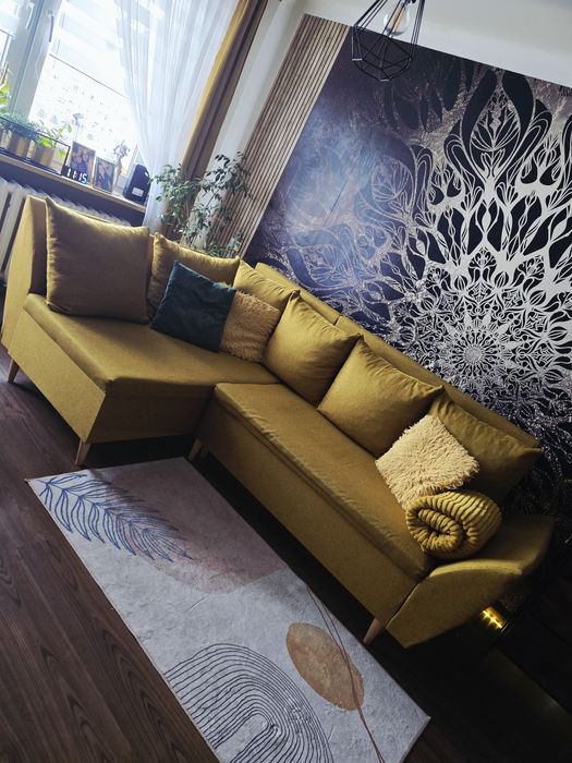 Narożnik z funkcją spania