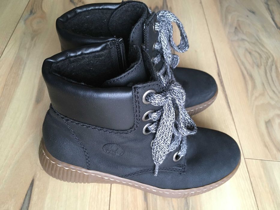 Botki Rieker czarne rozmiar 36