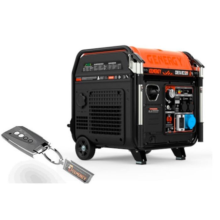 Інверторні генератори GENERGY RODAS 3.800W,  FEROE 4.600W , CRETA SOL 7.500 W , CRETA RC 7.500 W Іспанія , Чиста Синусоїда