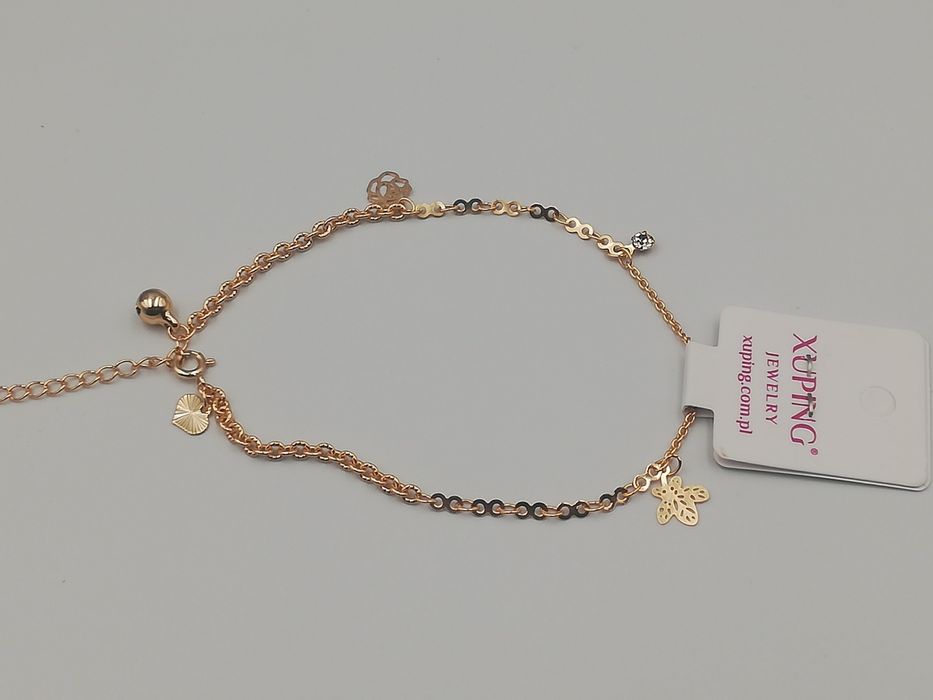 Bransoletka na kostkę nogi Xuping