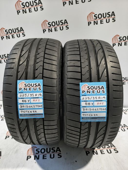 2 pneus semi novos 225-35R19 Bridgestone - Oferta dos Portes