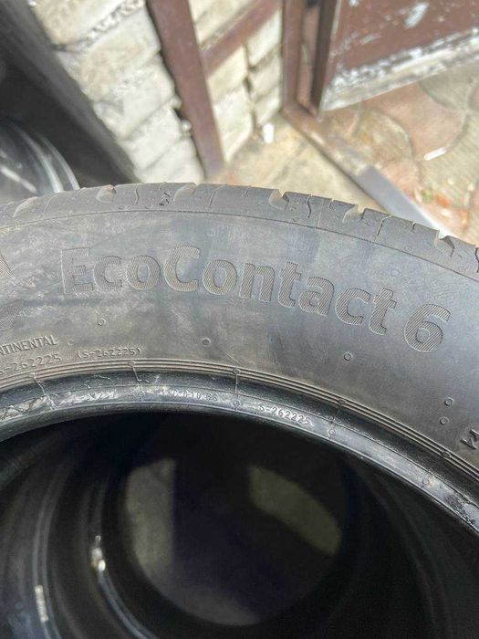 Шины 215/55 R17 Continental б/у лето 5/6мм Комплект L6