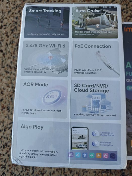 Imou Titan Pro 6MP Wifi камера Poe живлення