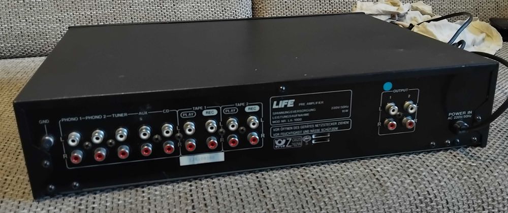 Przedwzmacniacz Life Palladium UHER Lenco LA-1000
