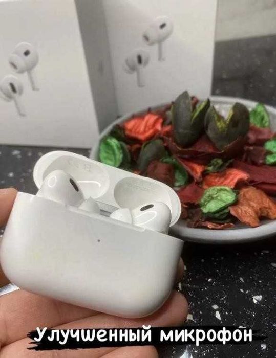Навушники аірподс pro Gen 2 Бездротові Premium якості +чохол