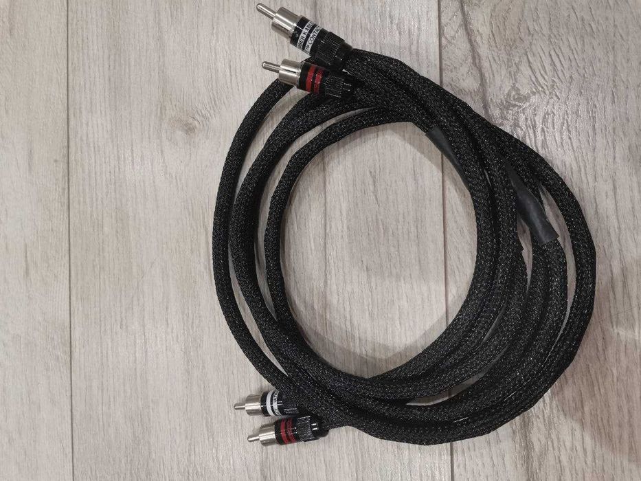 Kimber Kable Hero Ultraplate Black — RCA, 1 м, пара | Оригінал, USA