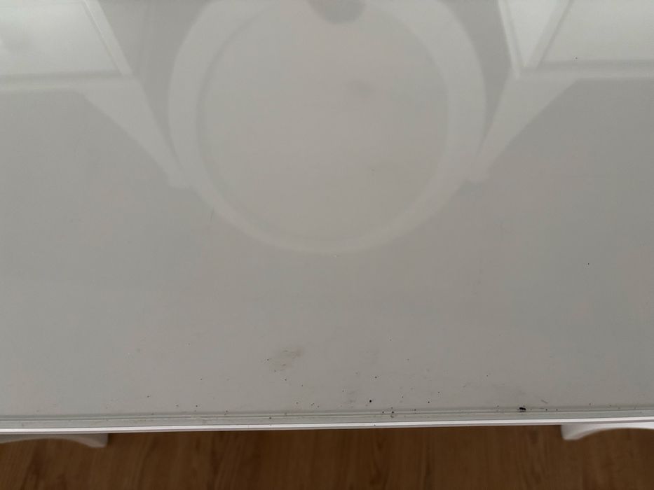 Toaletka z lustrem Hemnes krysztalki