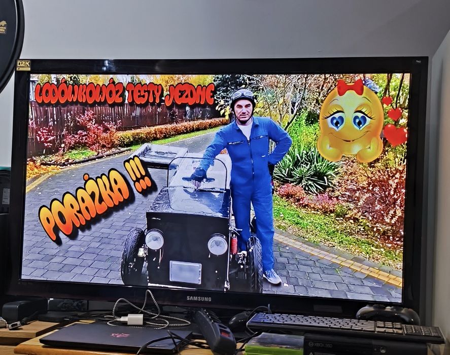 TV Samsung 50 cali - telewizor plazmowy HD