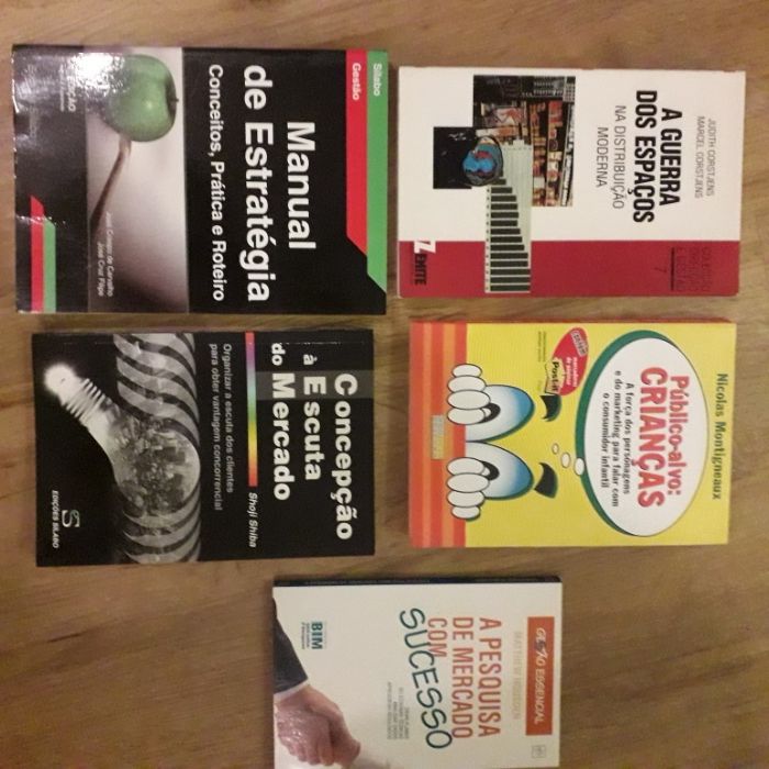 Livros de Marketing - Como novos - NOVOS PREÇOS