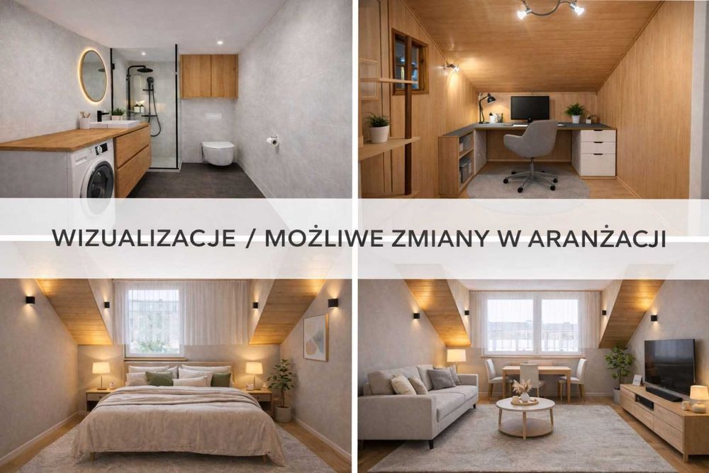 Klimatyczne i funkcjonalne 3 pokoje w zielonej okolicy