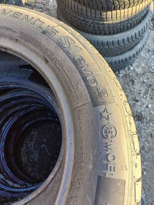 625, 1 sztuka 225/55r17 Hankook Ventus S1 Evo2 z 2019r 5.6mm MOE BMW